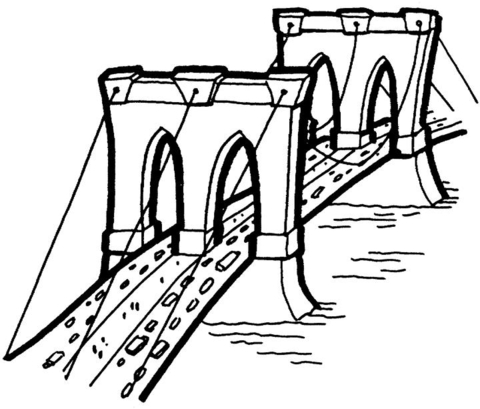 480x409 The Bridge Coloring Page Free Printable Coloring Pages