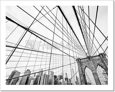 400x321 Brooklyn Bridge Poster Art Print Wall Art Home Decor New York City