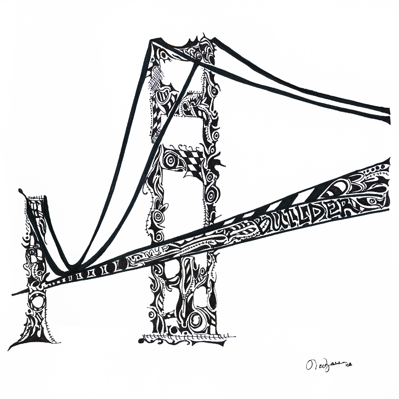 800x800 The Bridge Builder The Art Of Idealism