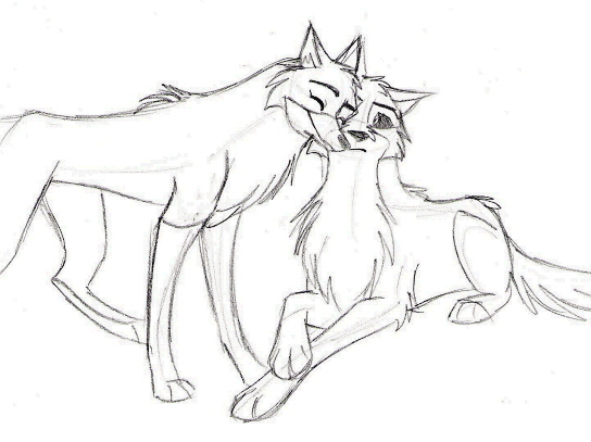 544x407 Brother And Sister By Frostbackcat