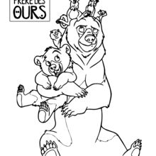 220x220 Brother Bear Coloring Pages