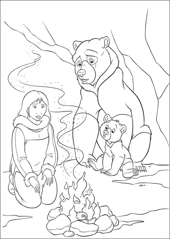 567x794 Kids N 58 Coloring Pages Of Brother Bear 2