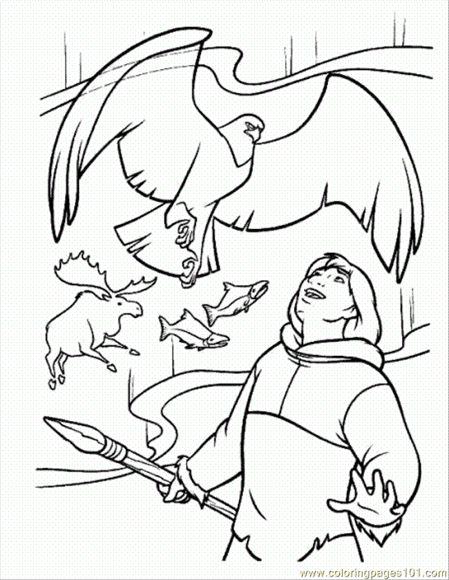 650x839 Pictures Brother Bear G Coloring Page