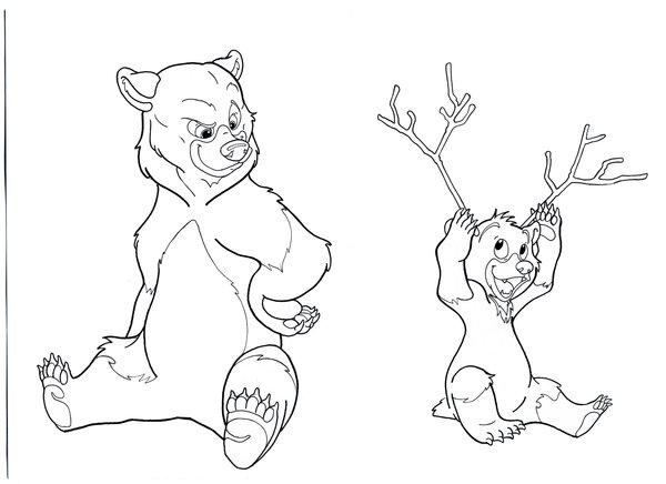 600x436 Brother Bear Fan Art By Maconeill