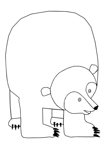 339x480 Brown Bear, Brown Bear, What Do You See Coloring Page Free