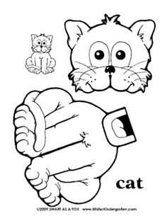 236x305 Bunny Paper Bag Puppet Pattern Coloring Pages Including