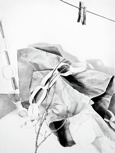 225x300 Brown Paper Bag Drawings Fine Art America