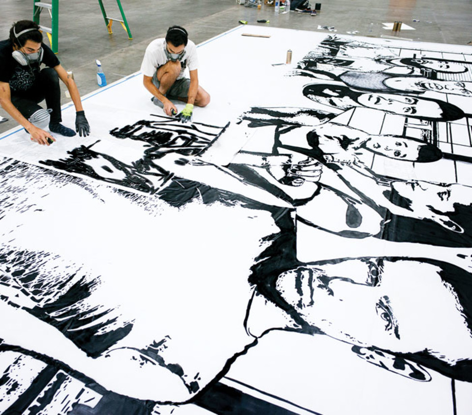 960x843 Drawing On The Walls