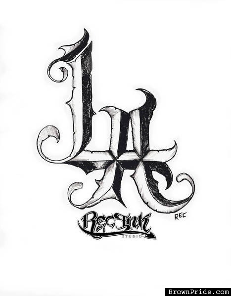 467x599 Los Angeles L.a L.a Tattoos Htown Tattoos By Txrec