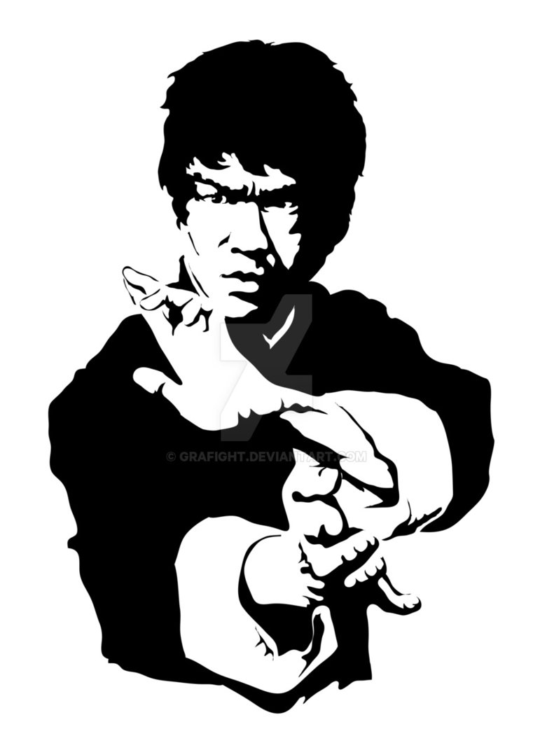 761x1051 Bruce Lee Print By Grafight