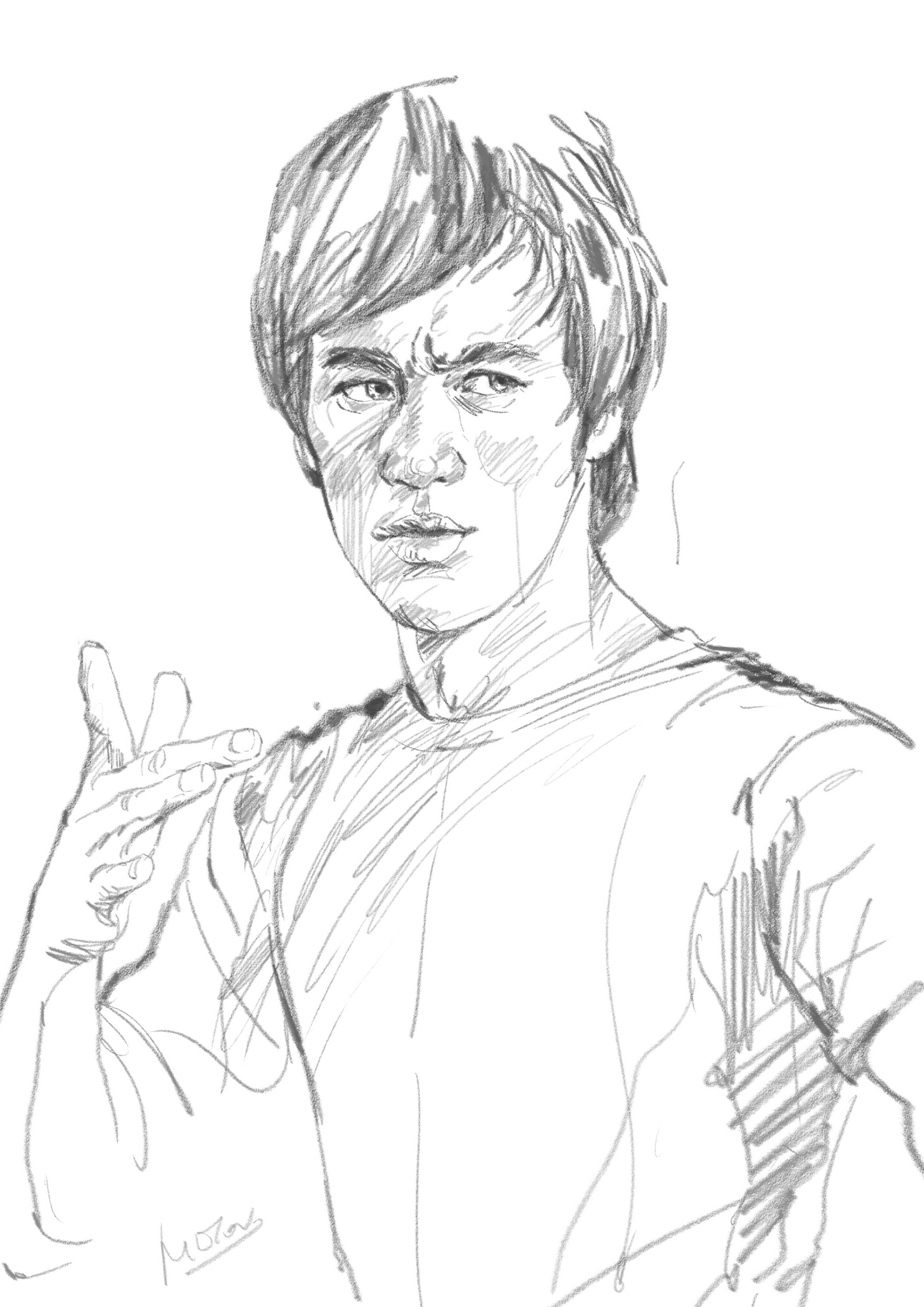 2339x3307 Sketch By Milton Wong Milton's Portraits Amp Drawings