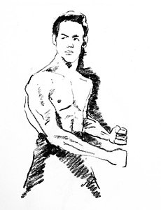 230x300 Bruce Lee Drawings Fine Art America