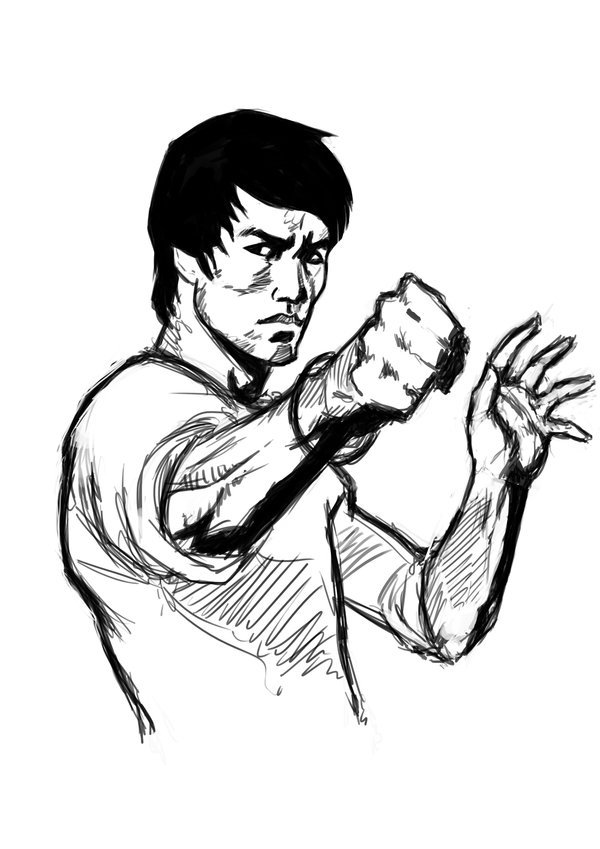 600x849 Bruce Lee By Diegovila