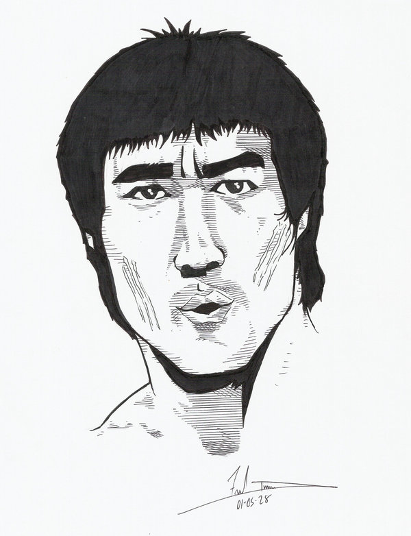 600x782 Bruce Lee By Dredfunn