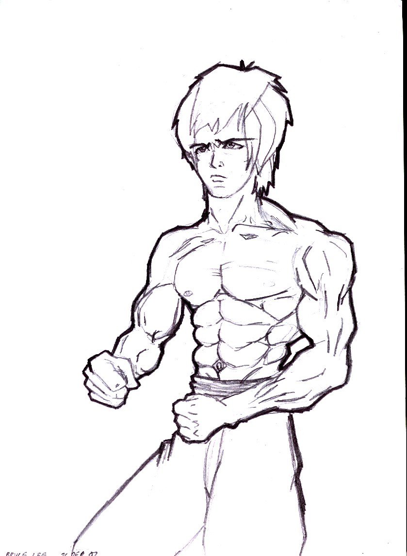 839x1146 Bruce Lee By Ichiban Enterprises
