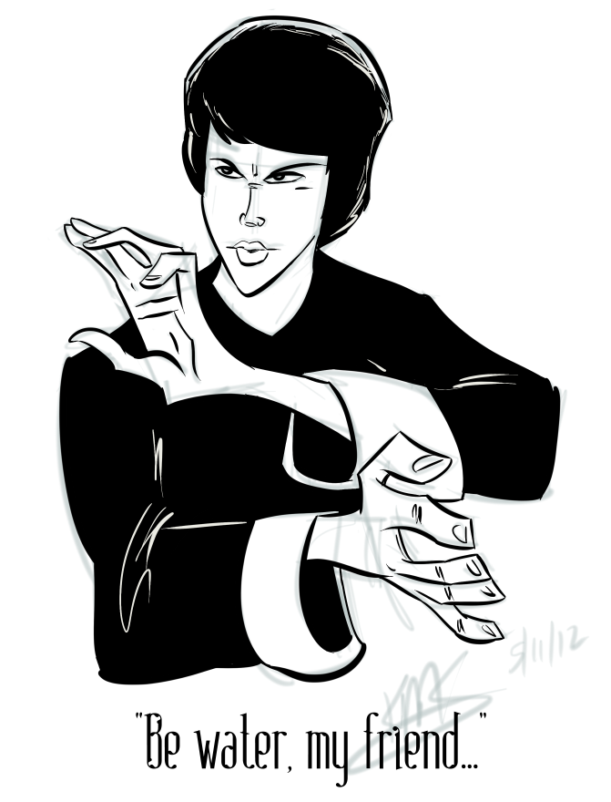 671x880 Bruce Lee By Kms007