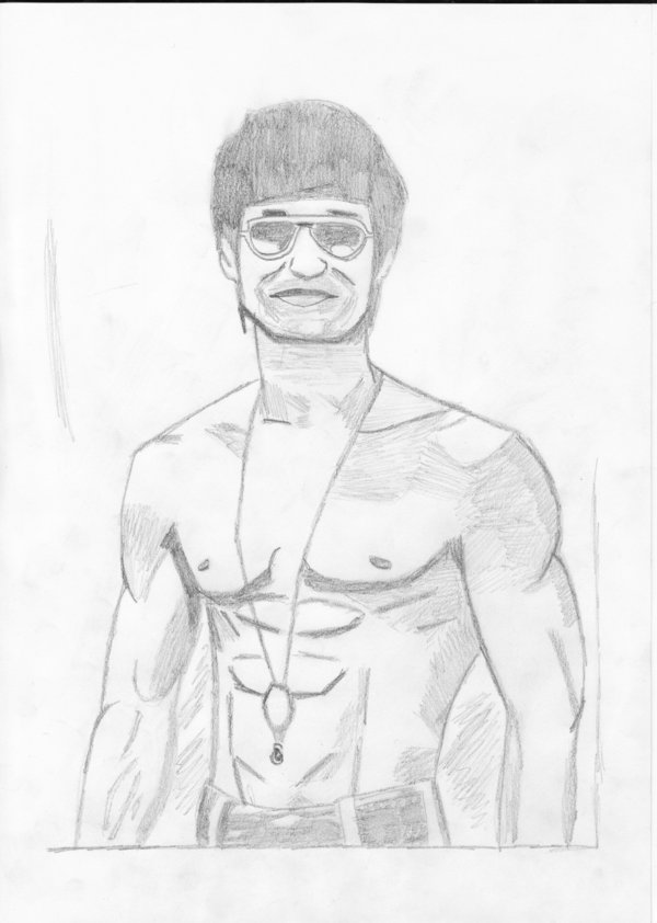 600x842 Bruce Lee 70s By Akji