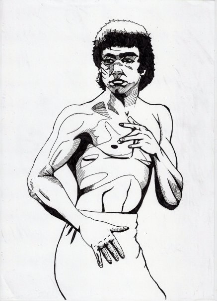 437x604 Bruce Lee By James Ed Marsh