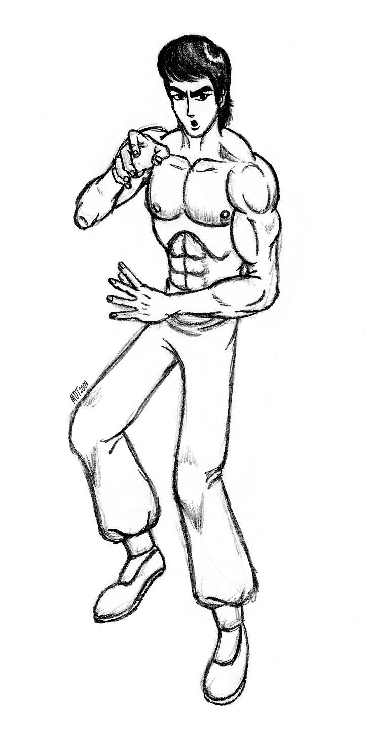 720x1468 Bruce Lee 1 By Mdtartist83