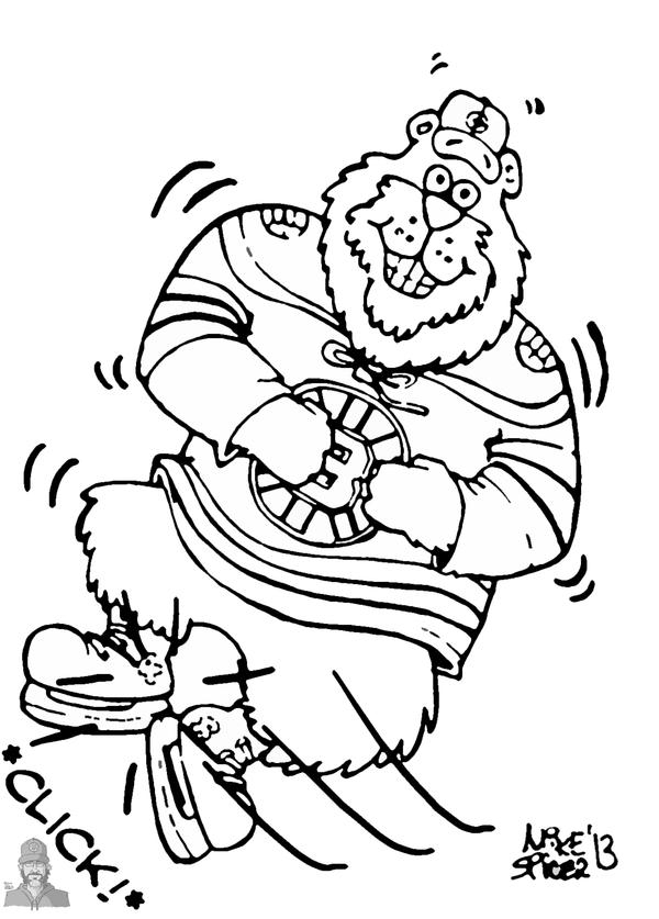 600x837 Boston Bruins Coloring Pages Coloring Page For Kids