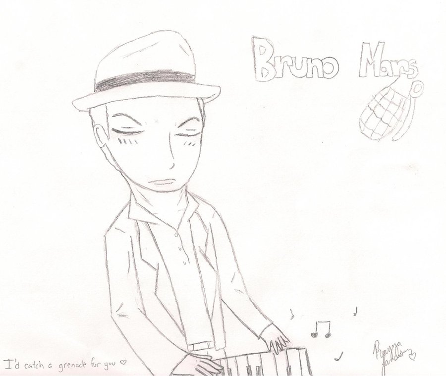 900x758 Bruno Mars By Sclirada