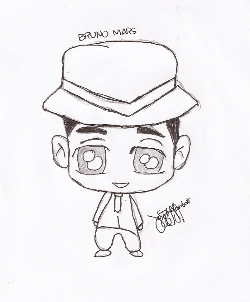 802x969 Bruno Mars Chibi By Zhaaaaiineee