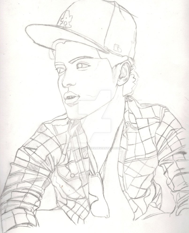 806x992 Bruno Mars Wip 1 By Brutalxchicken