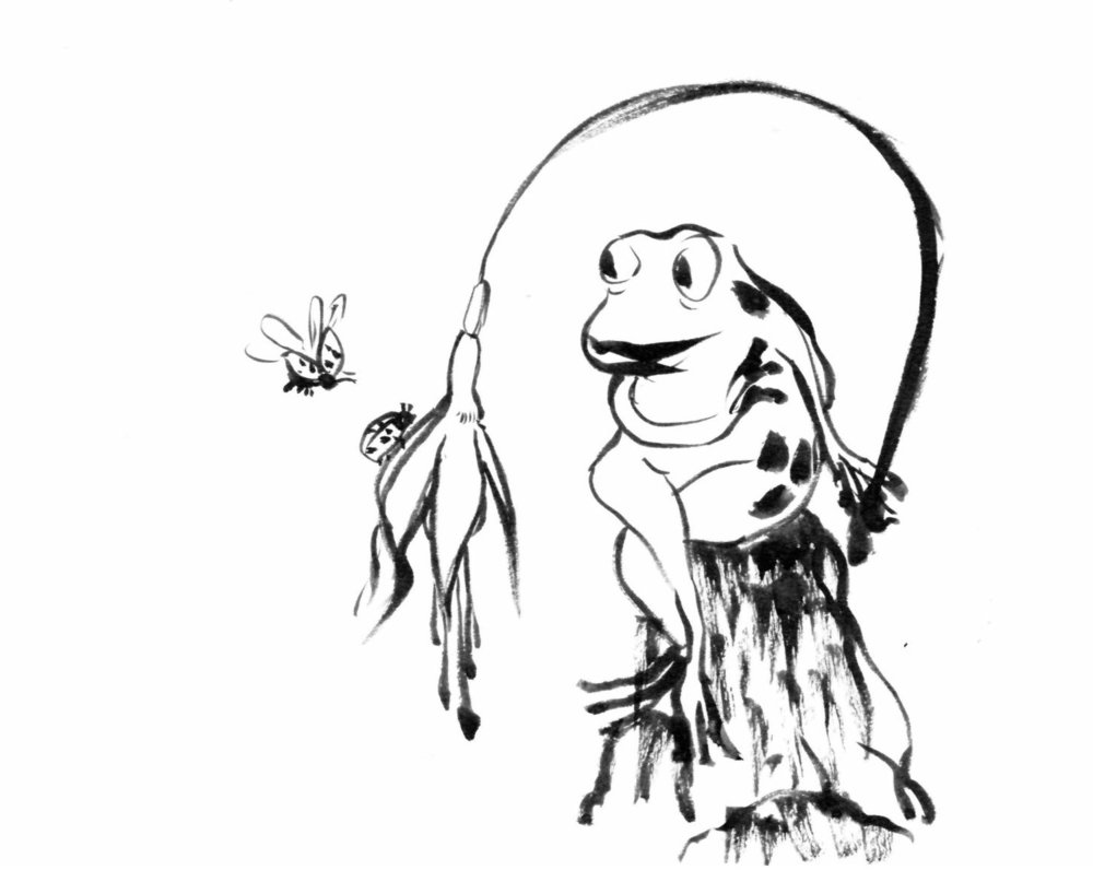 1000x796 Sketchbook Frog Characters