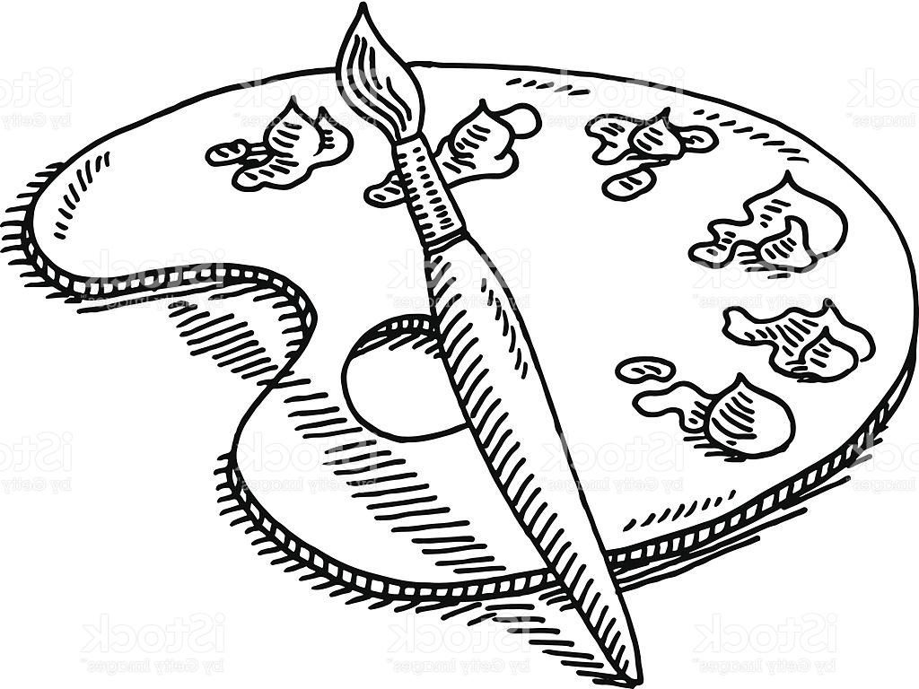 1024x768 Best 15 Paint Palette Brush Drawing Vector Photos