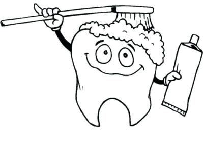401x300 Teeth Coloring Page Medium Size Of Coloring Looking Teeth Coloring