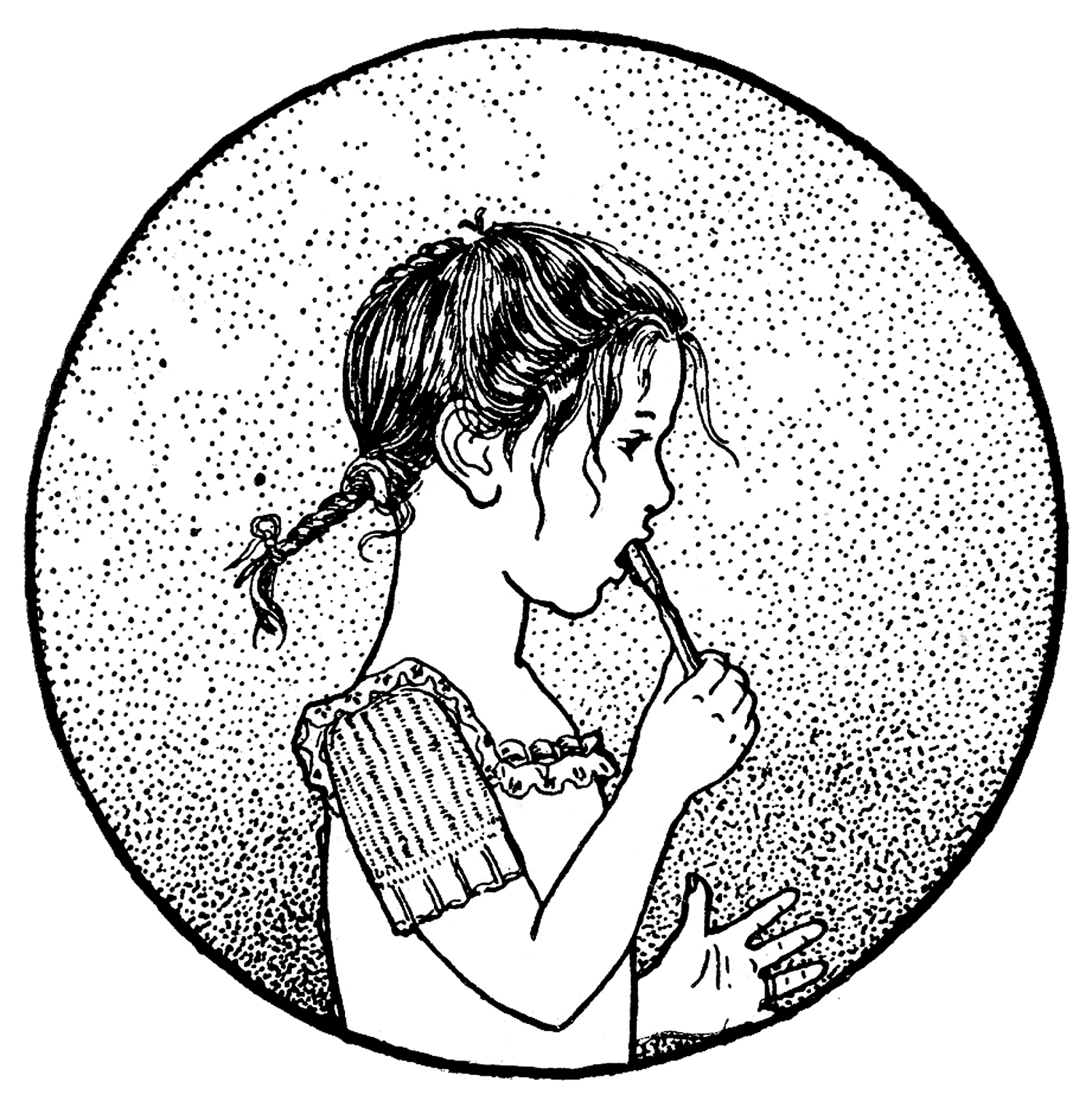 1500x1520 Vintage Clip Art