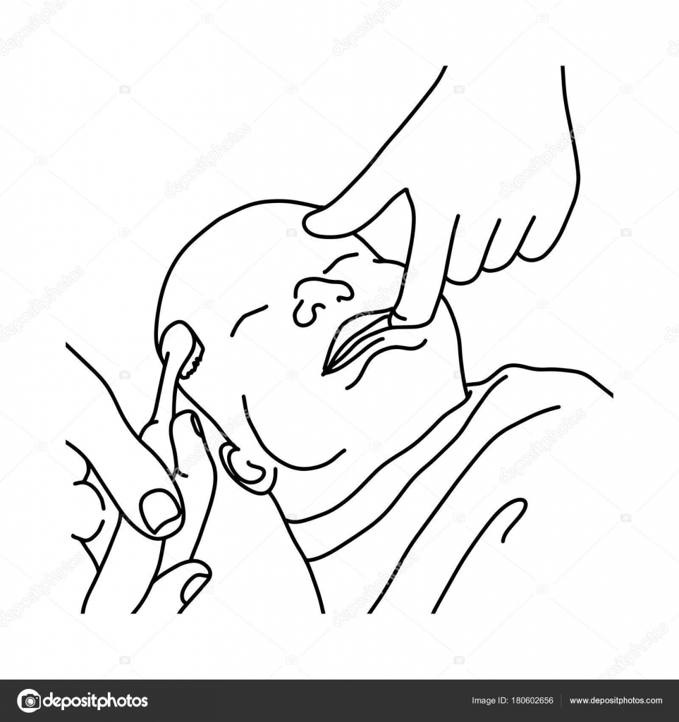 963x1024 Mother Helping Her Baby Teeth Brushing Vector Illustration Sketch