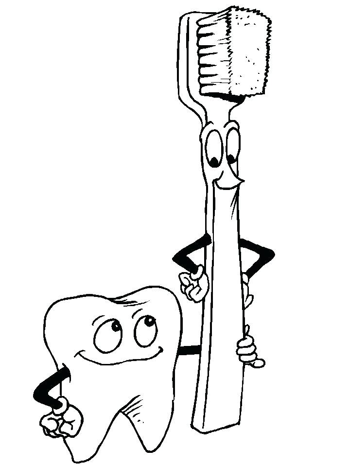 718x957 Teeth Coloring Pages Packed With Hygiene Dental Teeth Coloring