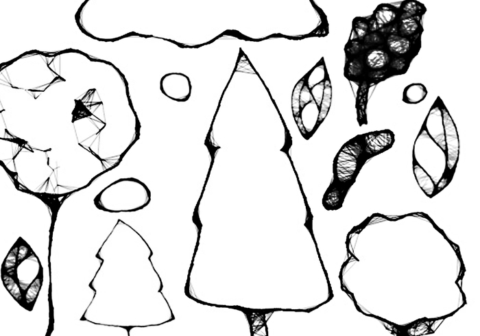 700x490 A Study Of Trees Brush Set