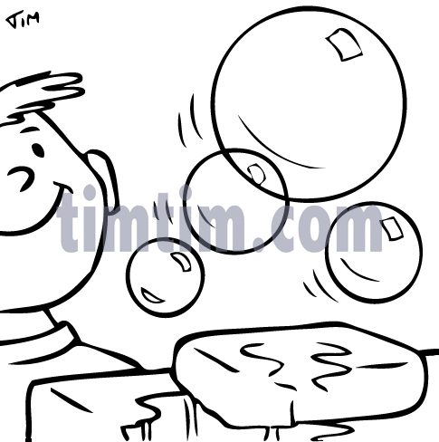 485x488 Free Drawing Of Soap Bubbles From The Category Parents Amp Kids