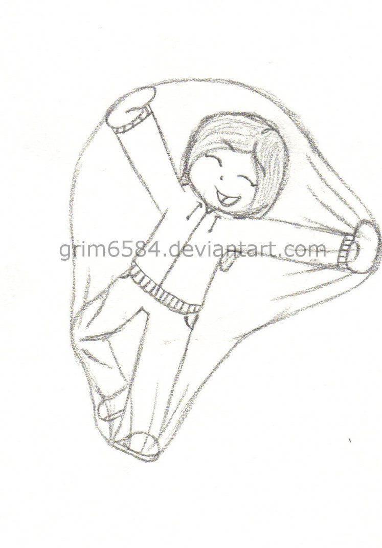 747x1070 Random Girl Trapped In A Stretchy Bubble By Grim6584