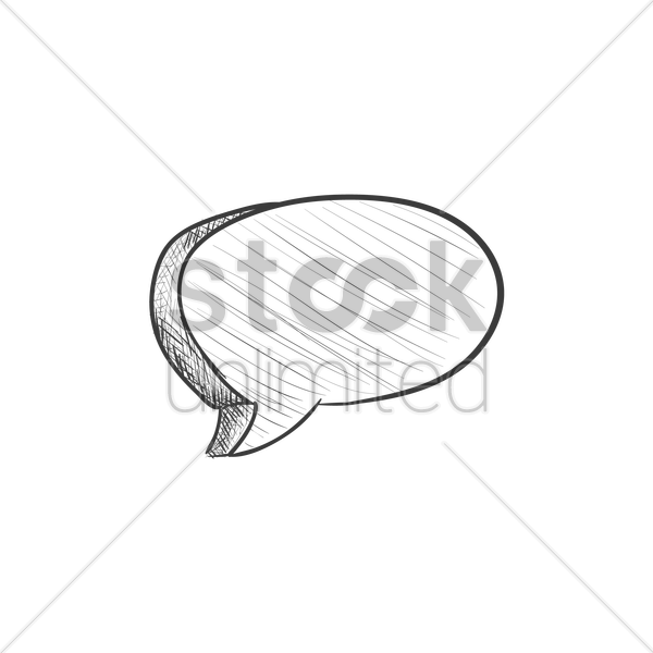 600x600 Speech Bubble Icon Vector Image