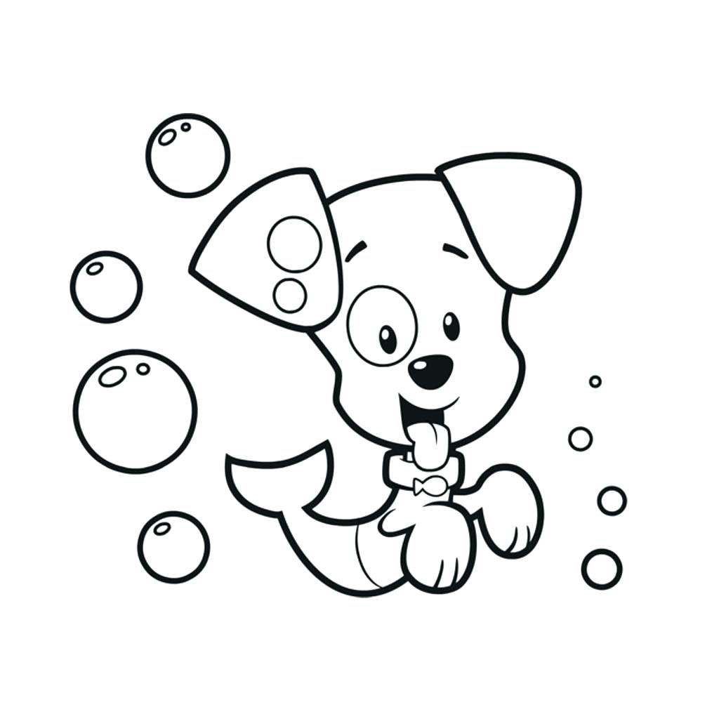 1024x1024 Coloring Bubbles Coloring Page