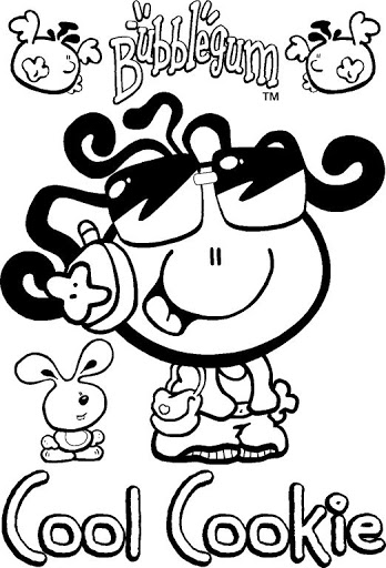 348x512 Bubblegum Coloring Pages
