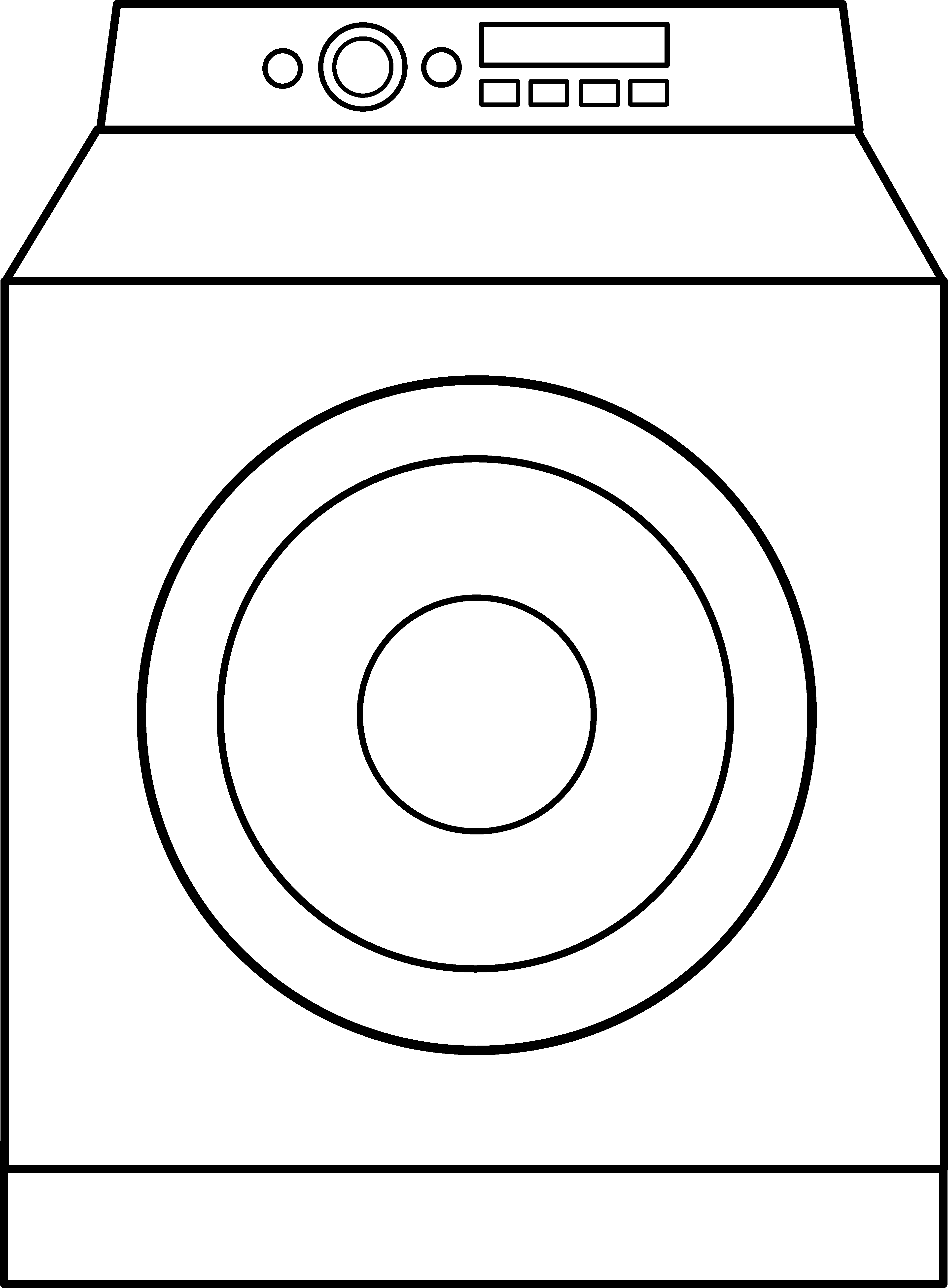 3819x5191 Machine Clipart Drawing