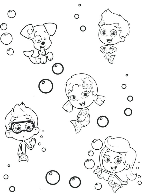 600x800 Bubbles Coloring Pages Synthesis.site