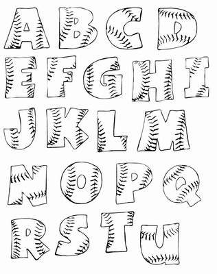 316x400 How To Make Printable Bubble Letters For Coloring