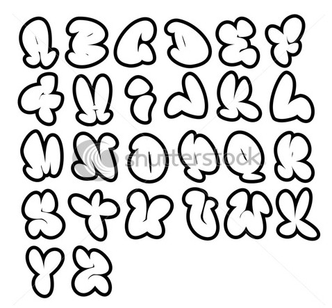 478x443 Bubble Letters A Z Gplusnick