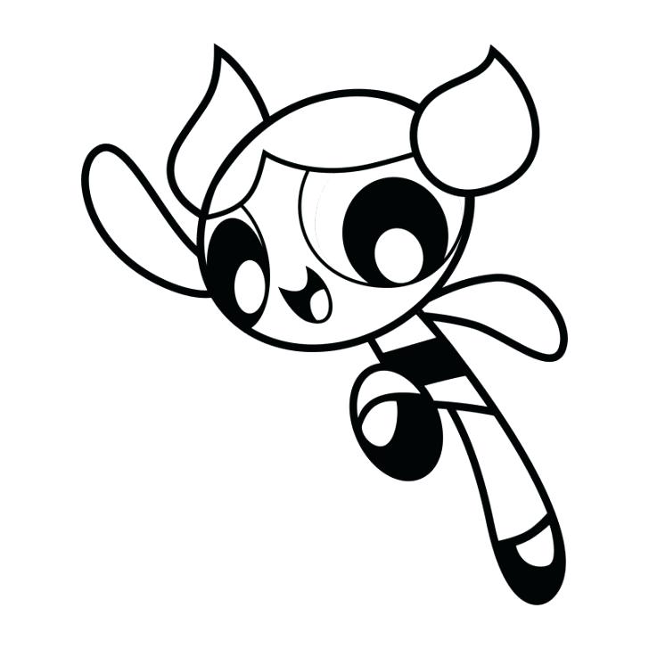 728x728 Power Puff Girls Coloring Page Girls Coloring Pages Bubbles