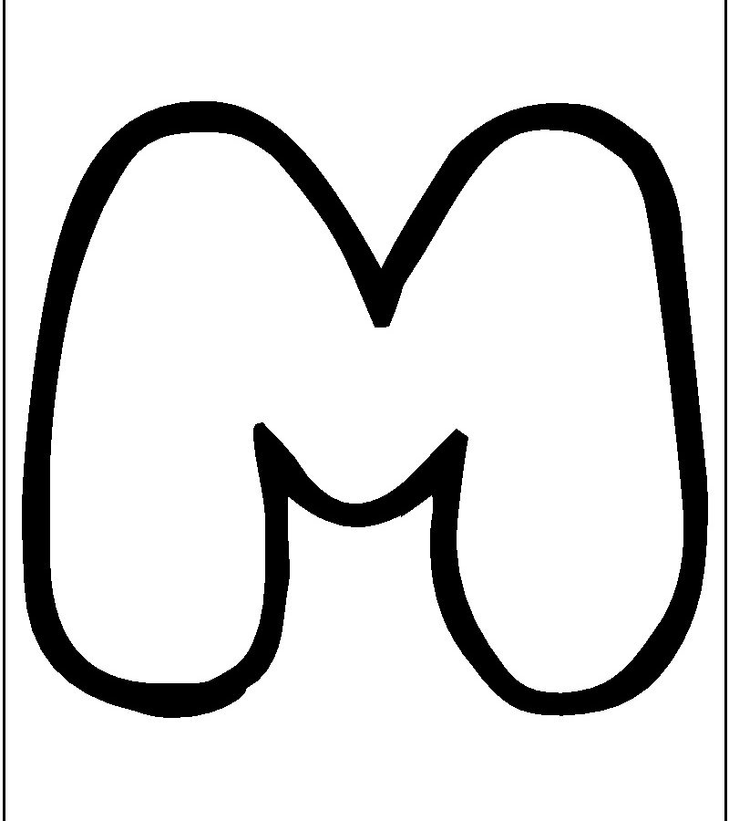 800x900 Letter L Coloring Pages Bubble For Kids Letters Free Printable