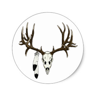 324x324 Mule Deer Skull Craft Supplies Zazzle