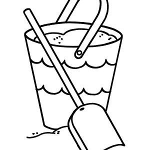 300x300 Drawing A Bucket Coloring Pages Best Place To Color