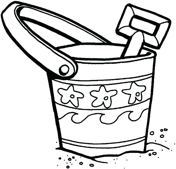 Bucket And Shovel Coloring Pages 8
