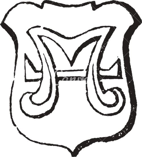 500x550 Bucket Elevator Vintage Illustration