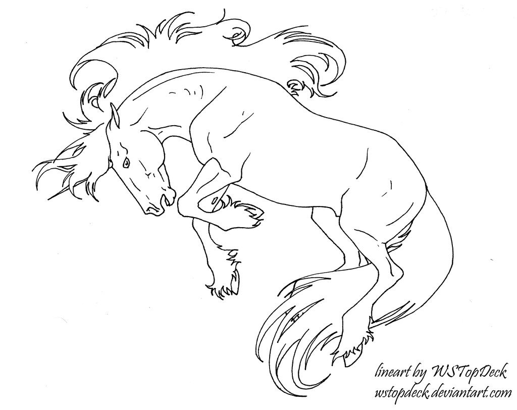 1024x812 Bucking Unicorn Lines Free Use By Wstopdeck
